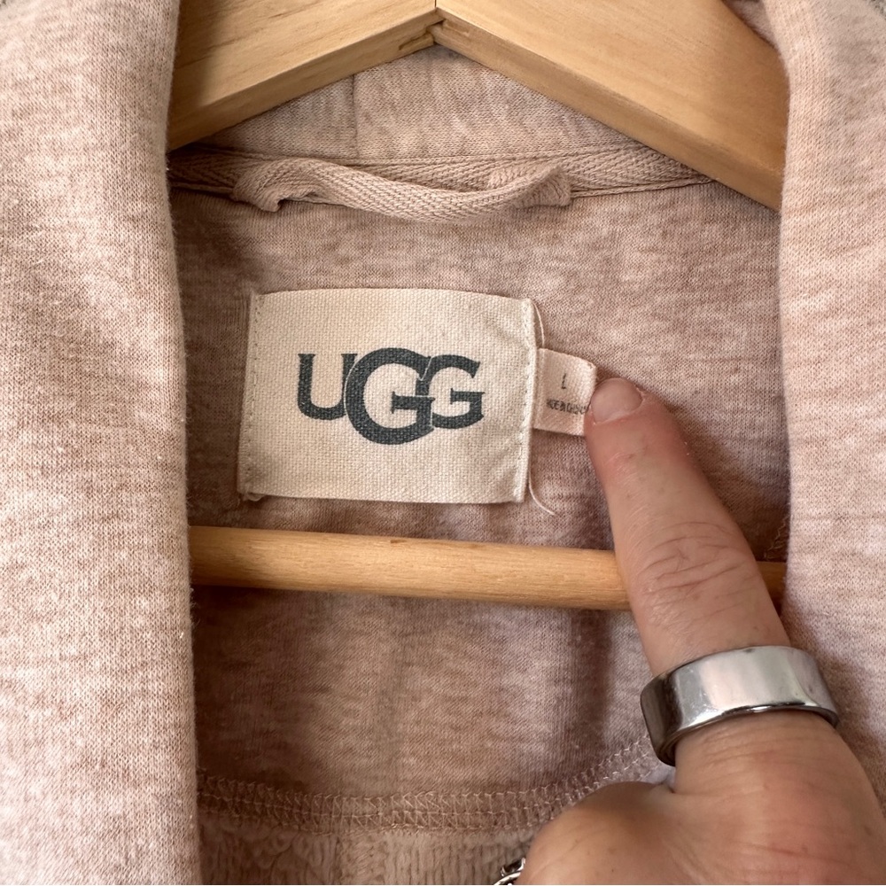 UGG Duffield II Robe | Oatmeal | Size L - Picture 4 of 8